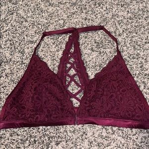 Victoria’s Secret Maroon Bralette